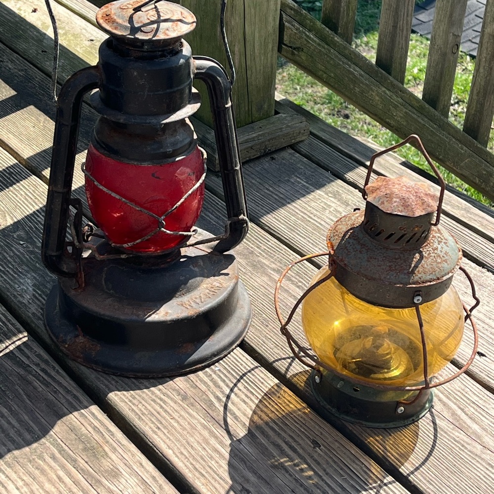 Antique Railroad Lanterns